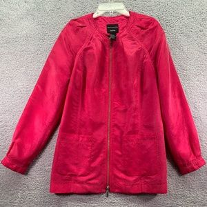 Vintage Doncaster Jacket Blazer Women's Coat 4 Size Small Hot Pink Barbie Zip Up